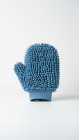 Microfiber car cleaning mitt